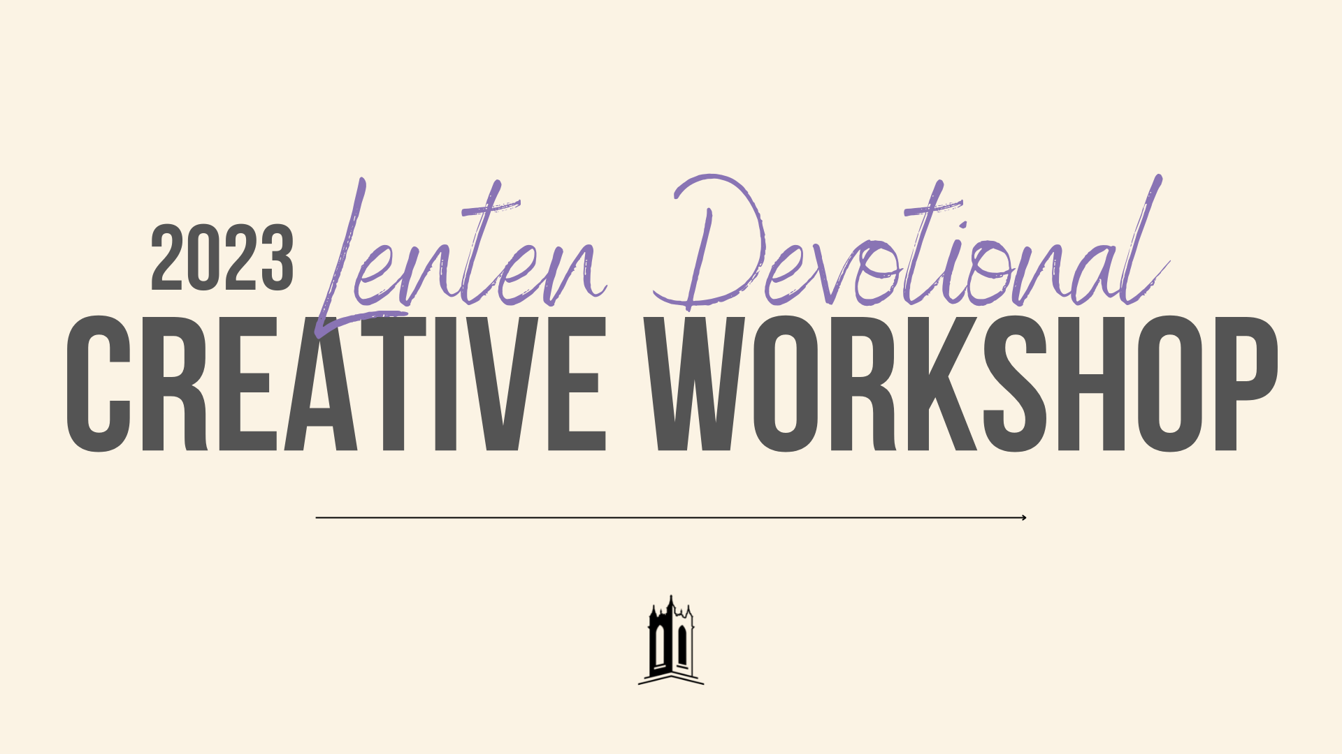 Creative Workshop for the 2023 Lenten Devotional